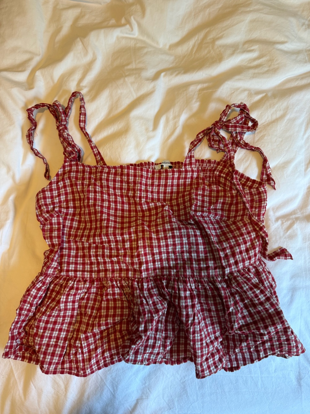 Madewell Women’s Red Plaid Too